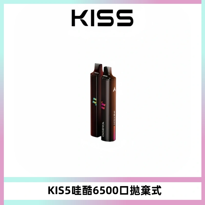 KIS5WAGOO哇酷6500口拋棄式 | 自由混搭雙口味 | 雙芯組合